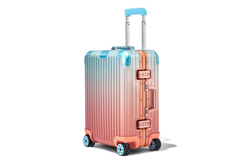 リモワ  アレックス・イスラエル スーツケース　コラボレーション　ラゲージ　Rimowa x Alex Israel Suitcase Collaboration suitcases travel luggage art paintings los angeles 　Frieze Art Fair