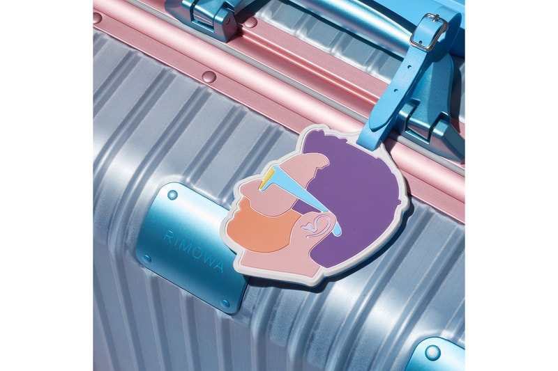 リモワ  アレックス・イスラエル スーツケース　コラボレーション　ラゲージ　Rimowa x Alex Israel Suitcase Collaboration suitcases travel luggage art paintings los angeles 　Frieze Art Fair