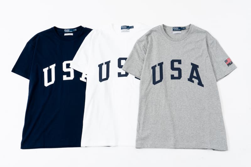 Ron Herman が POLO Ralph Lauren に別注をかけた“USAロゴ”コレクションを発売 USA旋風に追い打ちをかけるモダンなハーフジップスウェット、Tシャツ、キャップのミニカプセルが爆誕 