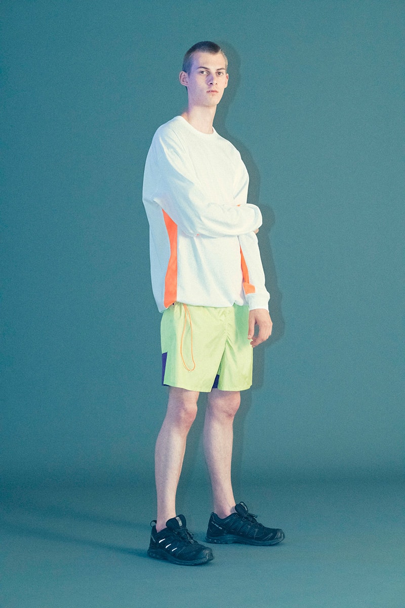 ロトル ルックブック　ROTOL Spring/Summer 2019 Lookbook japan workwear americana 3m jeans stitch detailing kimono haori jeans denim orange neon earthy tone coverall outwear jacket tshirt shirt tailoring tailor 