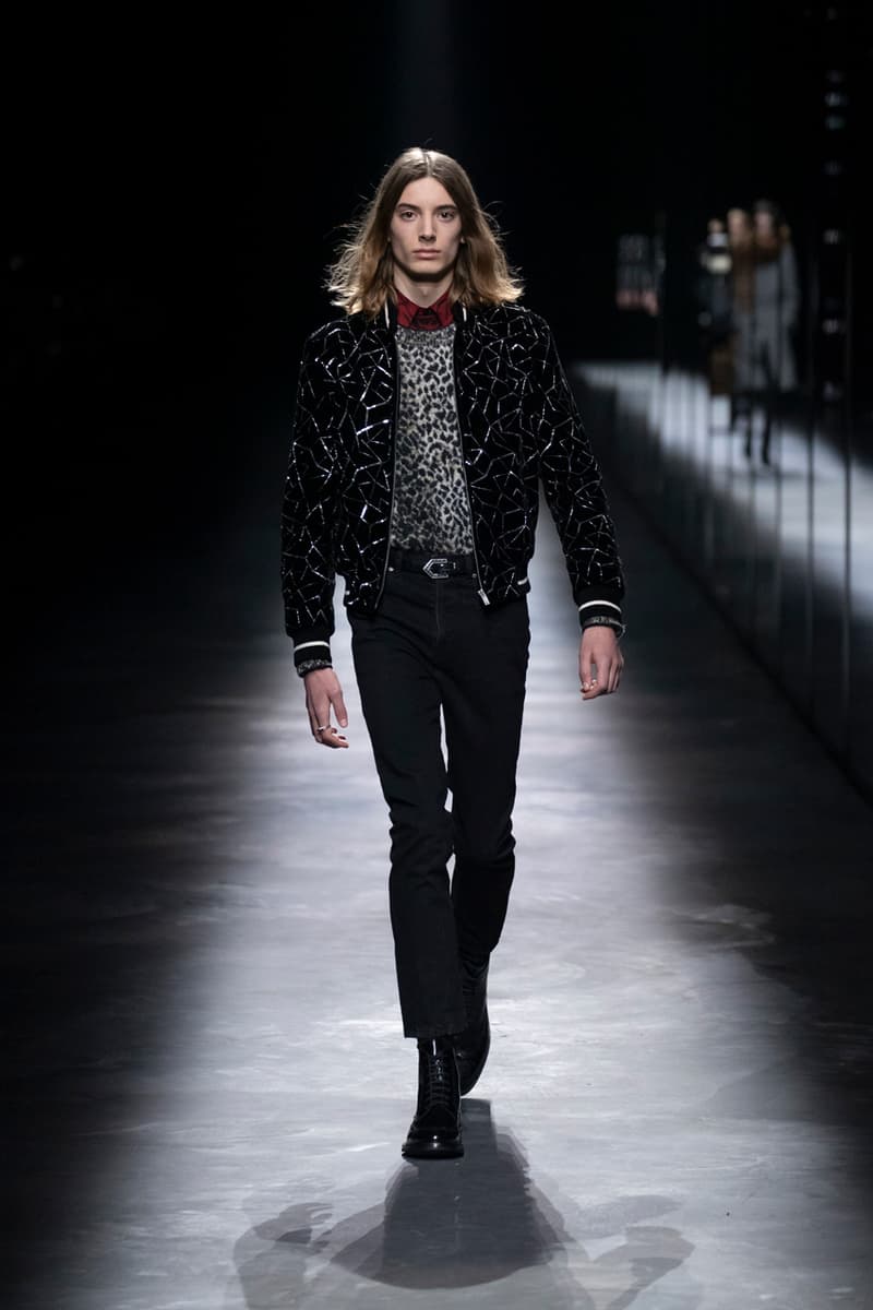 サンローラン SAINT LAURENT 2019年秋冬 ランウェイ コレクション ルック メンズ コート アウター オンライン デザイナー パリ