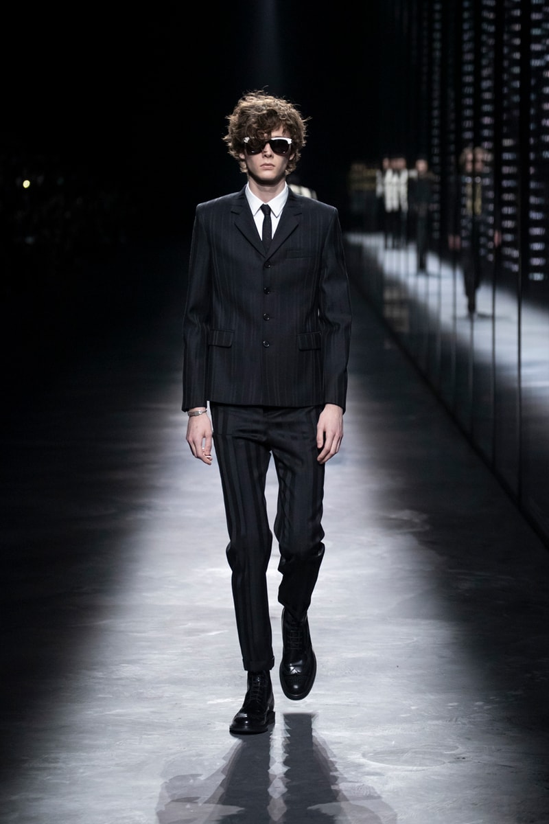 サンローラン SAINT LAURENT 2019年秋冬 ランウェイ コレクション ルック メンズ コート アウター オンライン デザイナー パリ 