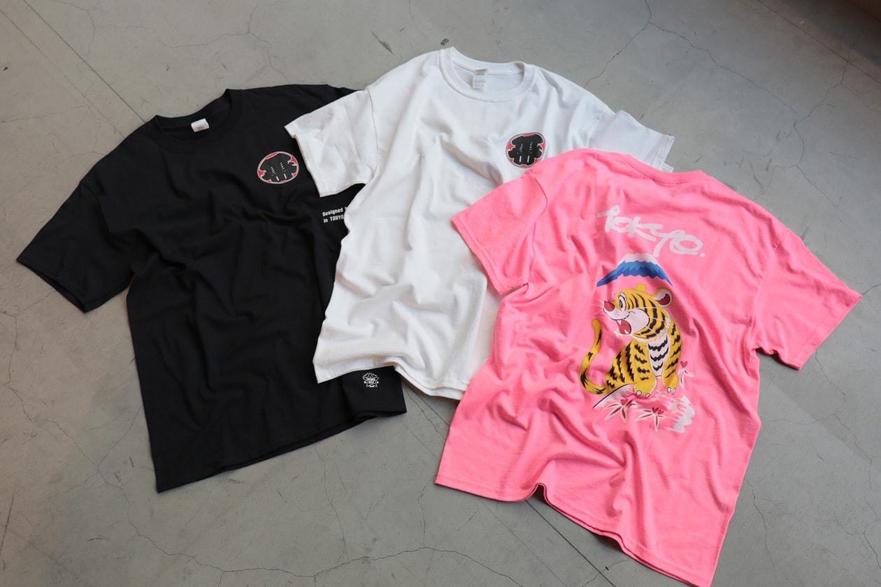 スニーカーウルフ sneakerwolf 東京さいこう計画 漢字グラフィ Kanji-Graphy アシックスタイガー ASICSTIGER オンライン GEL-KAYANO TRAINER Tシャツ スニーカー 