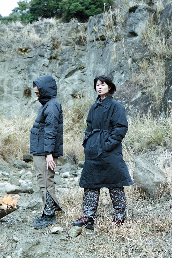 スノーピーク 秋冬　ルックブック キャンプ　焚き火　アウトドア　スポーツ　ウェア　Snow Peak Fall/Winter 2019 Collection Lookbook japan hiking outdoor
