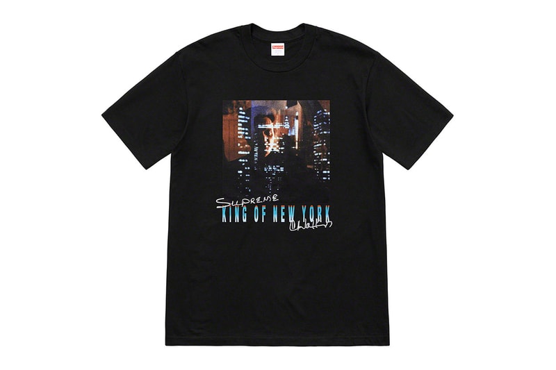 シュプリーム Supreme Tシャツ 2019年春夏コレクション レダと白鳥 キング・オブ・ニューヨーク middle finger to the world Tee Tshirt