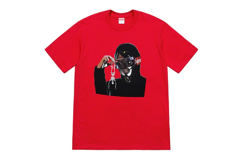 シュプリーム Supreme Tシャツ 2019年春夏コレクション レダと白鳥 キング・オブ・ニューヨーク middle finger to the world Tee Tshirt