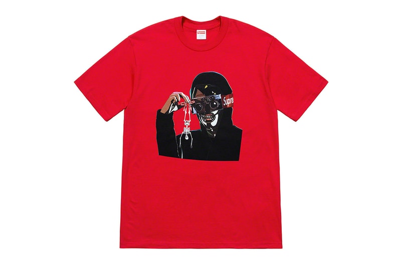 シュプリーム Supreme Tシャツ 2019年春夏コレクション レダと白鳥 キング・オブ・ニューヨーク middle finger to the world Tee Tshirt