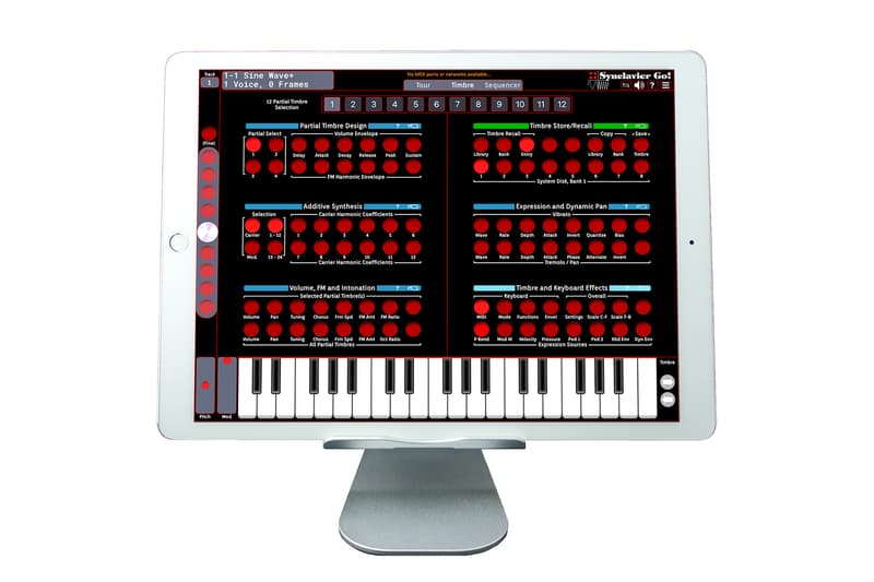 シンクラヴィア アプリ Synclavier iOS シンセサイザー 音楽 性能 機能 対応 App Store