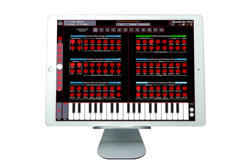 シンクラヴィア アプリ Synclavier iOS シンセサイザー 音楽 性能 機能 対応 App Store