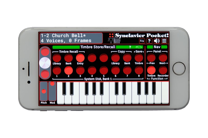 シンクラヴィア アプリ Synclavier iOS シンセサイザー 音楽 性能 機能 対応 App Store