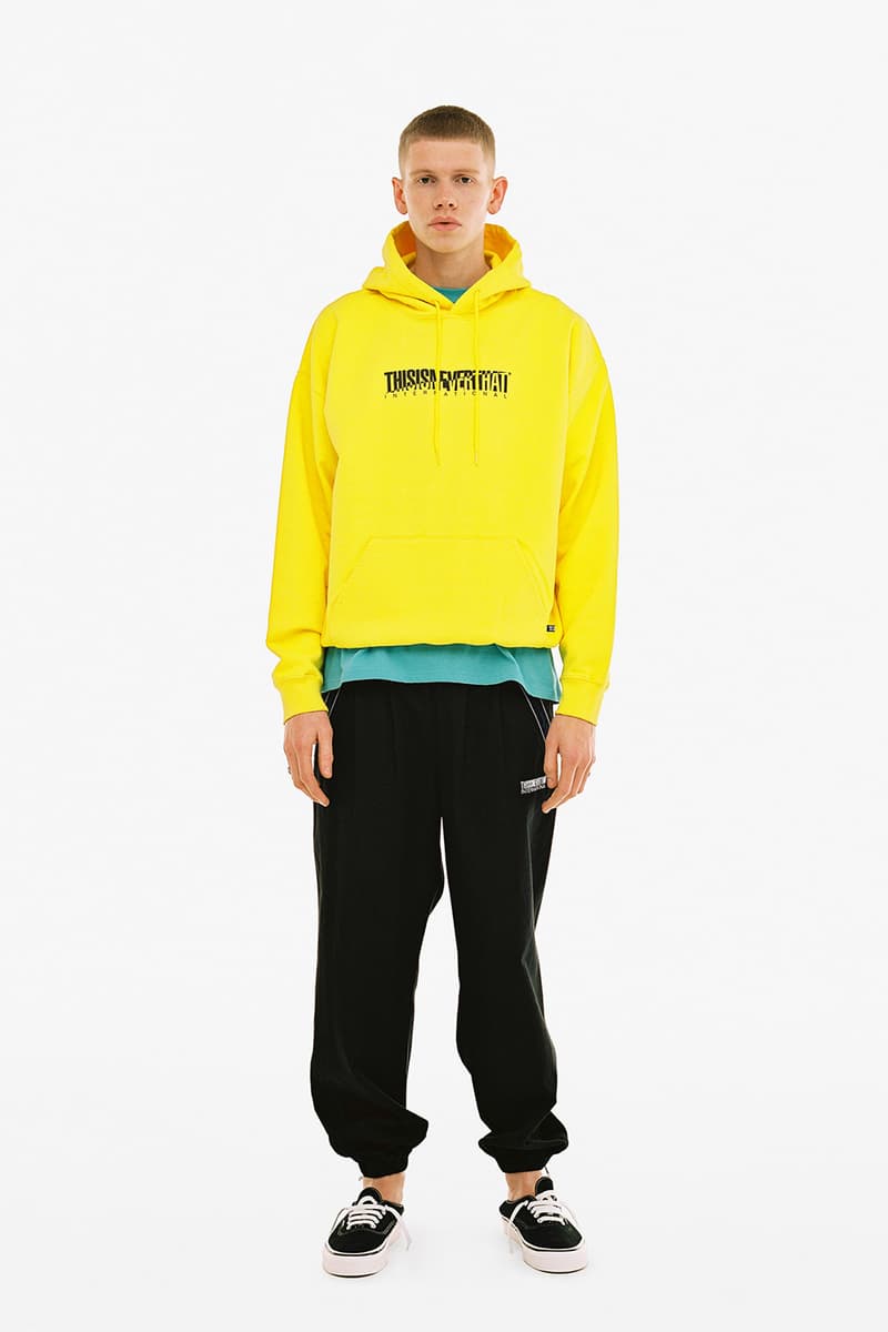 ディスイズネバーザット 韓国 コリア ストリートウェア thisisneverthat Teenage Fishing Club Collection Lookbook Spring Summer 2019 ss19