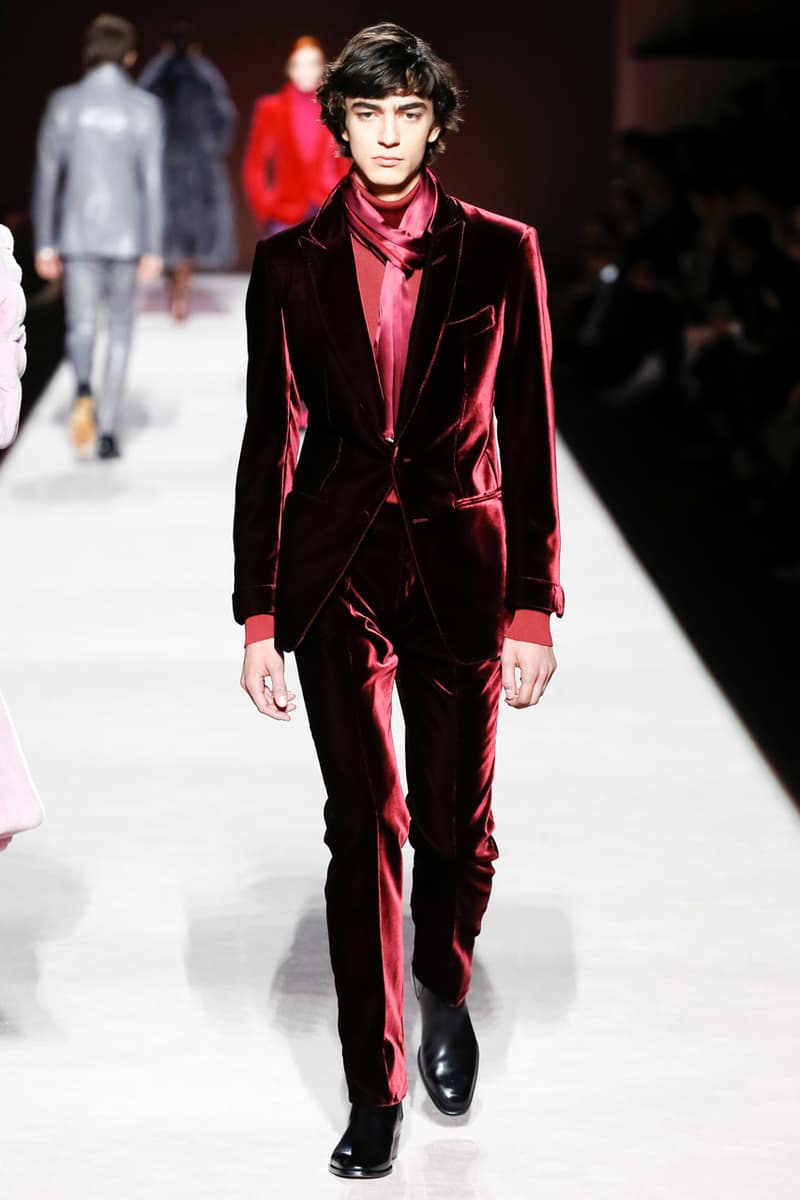 トム フォード Tom Ford 2019年秋冬コレクション ニューヨーク ファションウィーク フォール ウィンター ランウェイ 画像 スーツ ジャケット オンライン