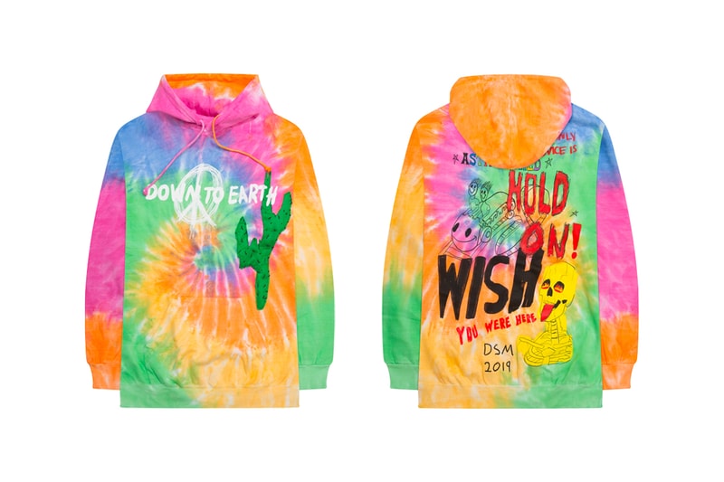 トラヴィス・スコット ドーバーストリートマーケット　ロサンゼルス　DSMLA Travis Scott x Dover Street Market 'Astroworld' Merch tie dyed hoodies shirts beanie kylie jenner