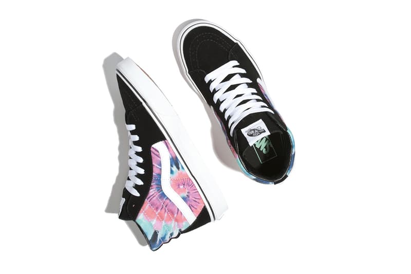 ヴァンズ スニーカー タイダイ Vans Slip On Old Skool Authentic First Look Release Date Tie-Dye Embroidery Details Buy Purchase