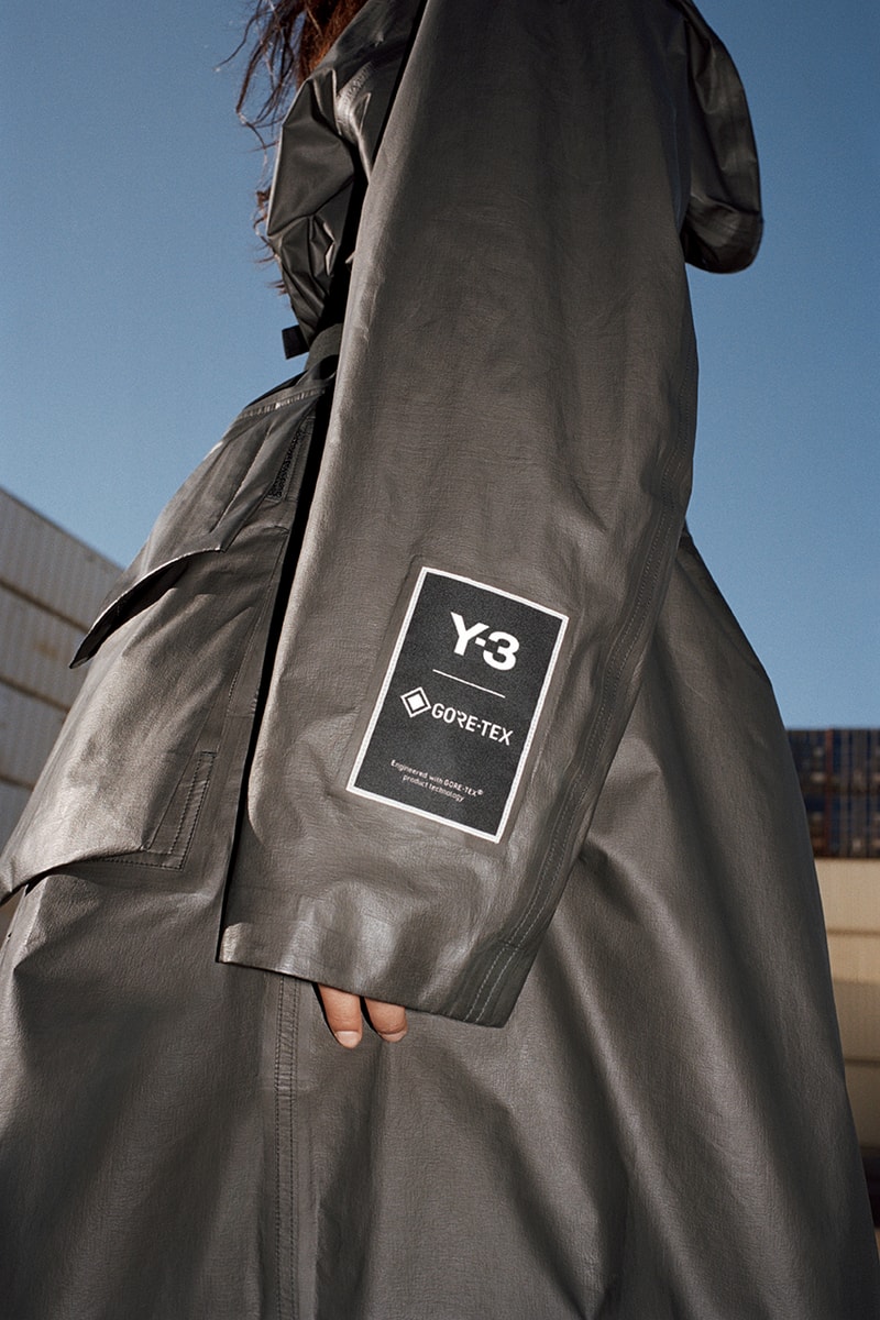 Y-3 GORE-TEX Utility hoodie Jacket Long Coat Pack release date drop info buy february 4 2019 black line ワイスリー
