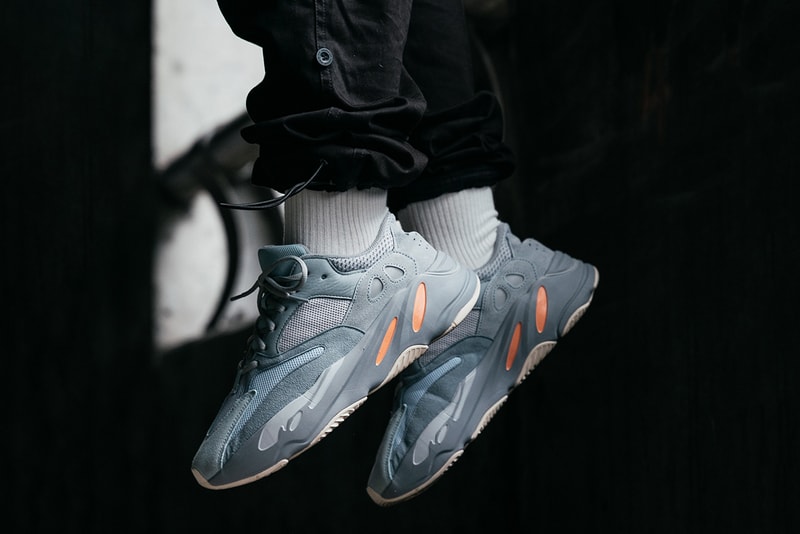 イージーブースト yeezy boost 700 カニエウェスト  アディダス  発売日 オンライン inertia on foot feet release date info drop buy colorway randy galang march 2019 style grey runner kanye west