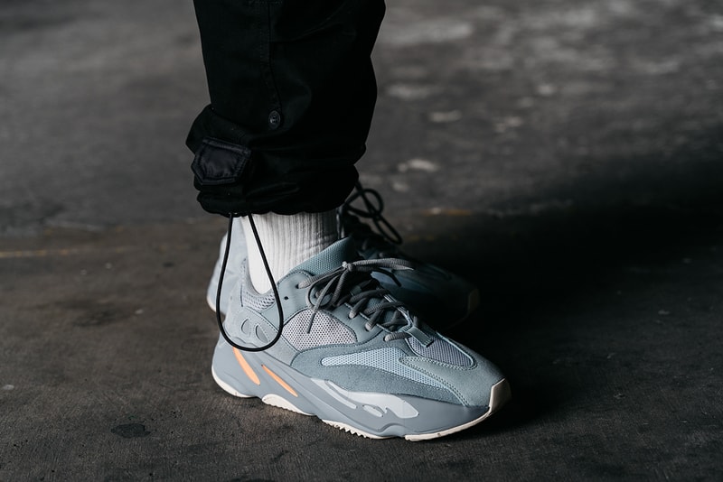 イージーブースト yeezy boost 700 カニエウェスト  アディダス  発売日 オンライン inertia on foot feet release date info drop buy colorway randy galang march 2019 style grey runner kanye west