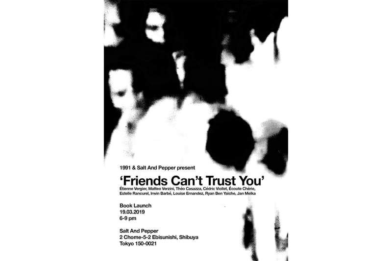 パリのインディペンデントパブリッシャー 1991 が SALT AND PEPPER にて限定本をリリース
