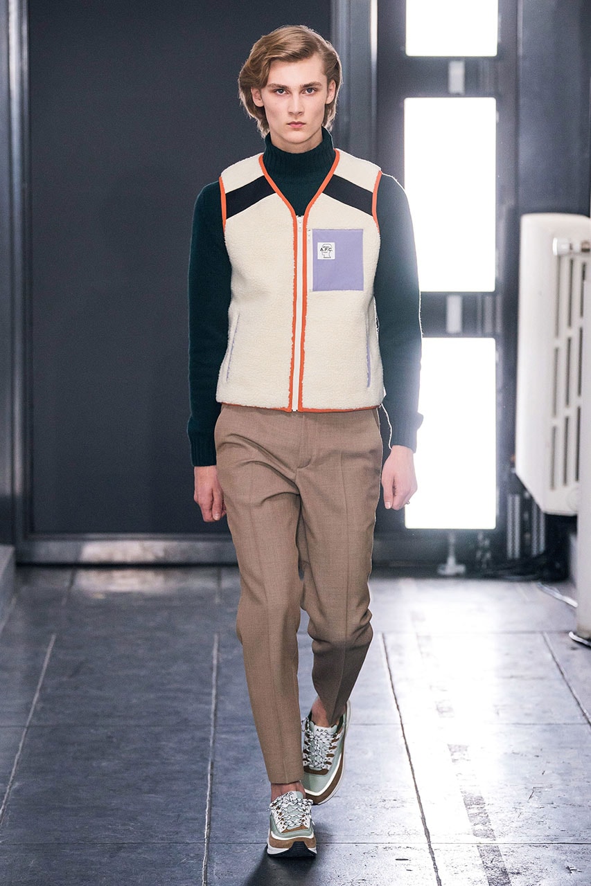 アーペーセー　ブレインデット　A.P.C.  Brain Dead INTERACTION #3 Collaboration suzanne koller collection release info date drop paris fashion week denim vest fleece