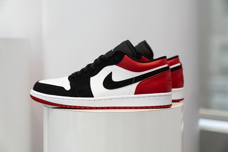 air jordan 1 low jordan brand 2019 spring footwear skateboarding sail gym red university gold black white yellow hyper pink white black gym red