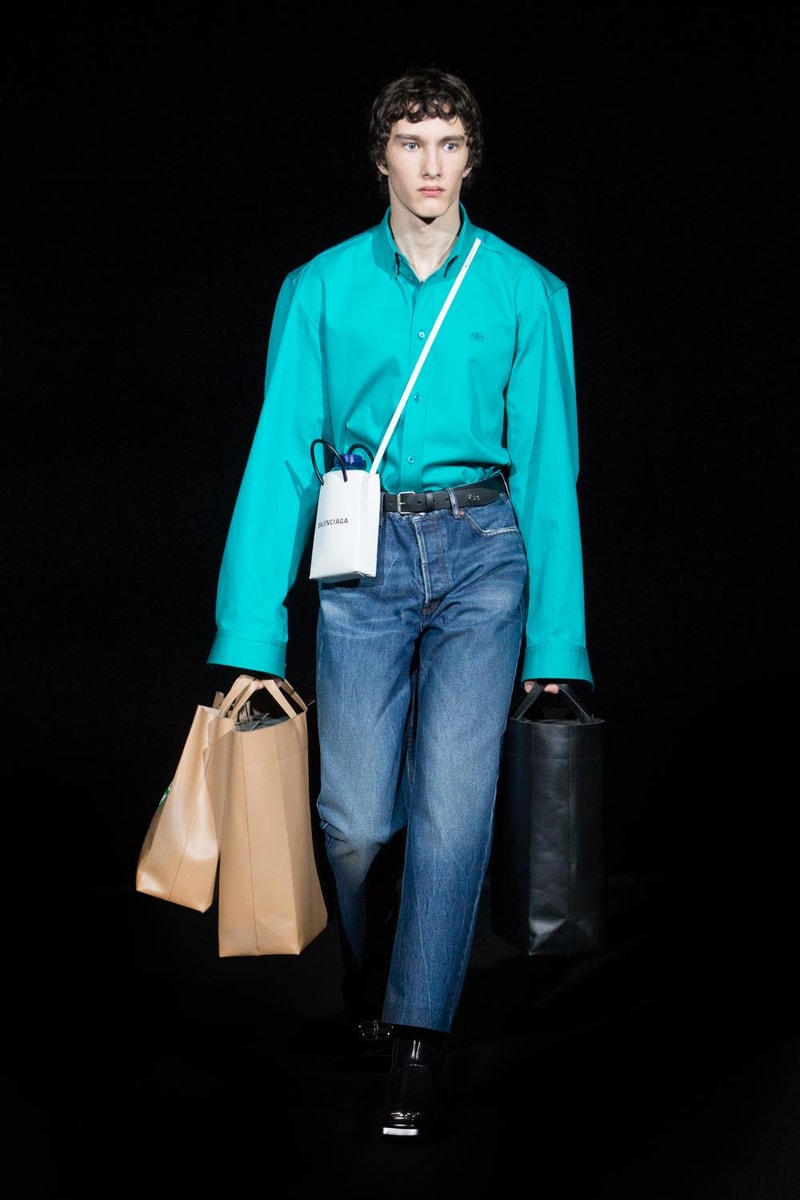 バレンシアガ 冬コレクション 　パリファッションウィーク balenciaga fall winter 2019 fw19 runway collection show presentation pfw paris fashion week menswear