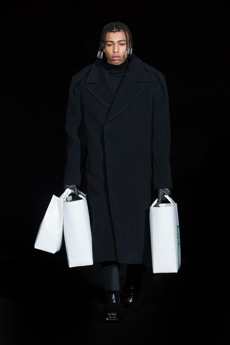 バレンシアガ 冬コレクション 　パリファッションウィーク balenciaga fall winter 2019 fw19 runway collection show presentation pfw paris fashion week menswear