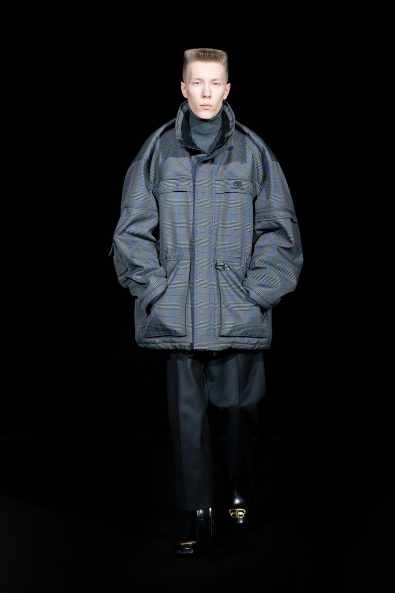 バレンシアガ 冬コレクション 　パリファッションウィーク balenciaga fall winter 2019 fw19 runway collection show presentation pfw paris fashion week menswear