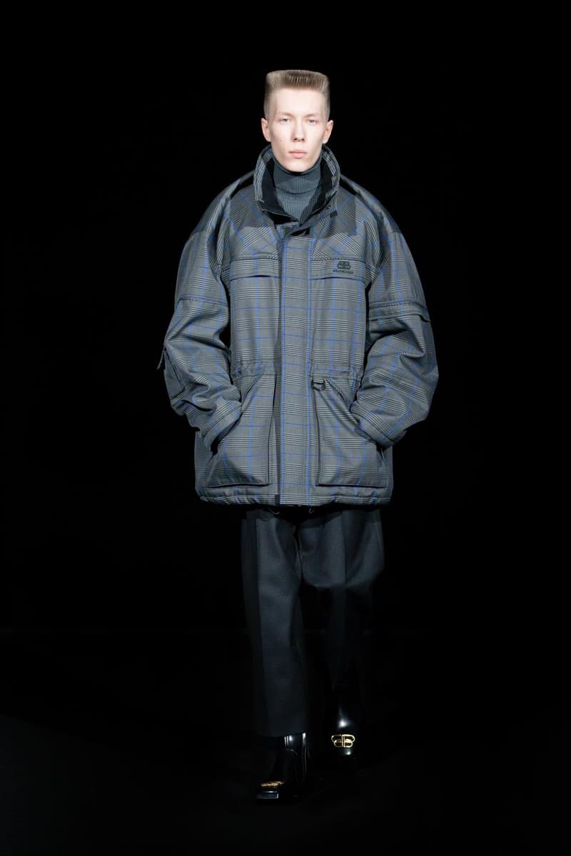 バレンシアガ 冬コレクション パリファッションウィーク balenciaga fall winter 2019 fw19 runway collection show presentation pfw paris fashion week menswear