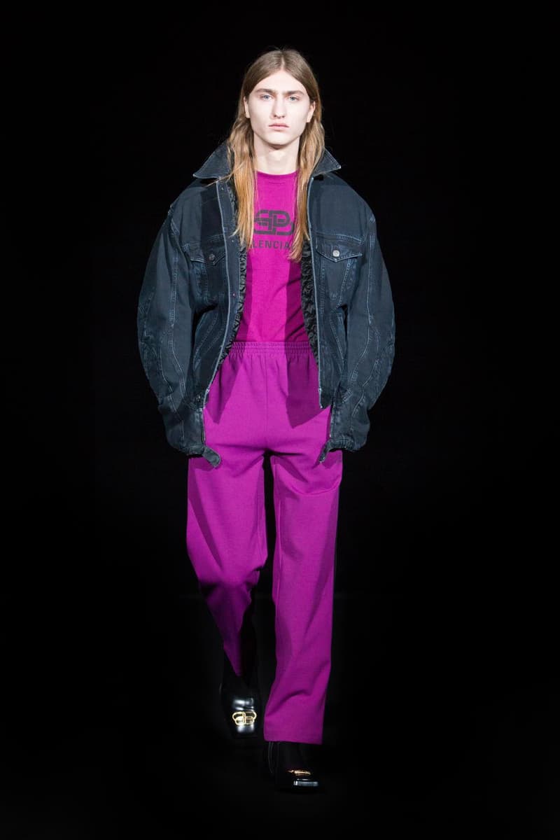 バレンシアガ 冬コレクション パリファッションウィーク balenciaga fall winter 2019 fw19 runway collection show presentation pfw paris fashion week menswear