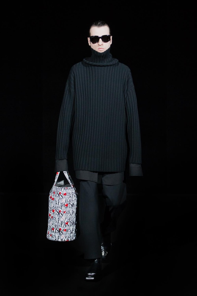 バレンシアガ 冬コレクション 　パリファッションウィーク balenciaga fall winter 2019 fw19 runway collection show presentation pfw paris fashion week menswear