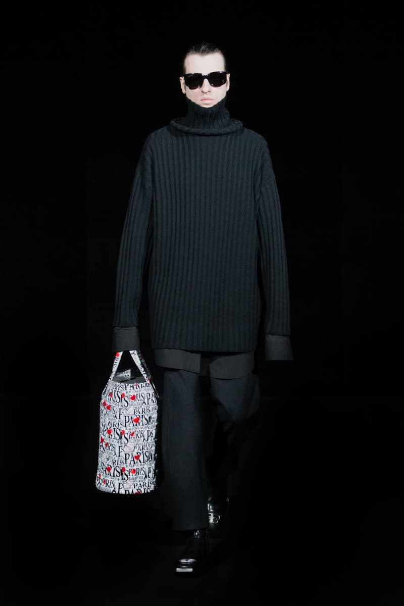 バレンシアガ 冬コレクション パリファッションウィーク balenciaga fall winter 2019 fw19 runway collection show presentation pfw paris fashion week menswear