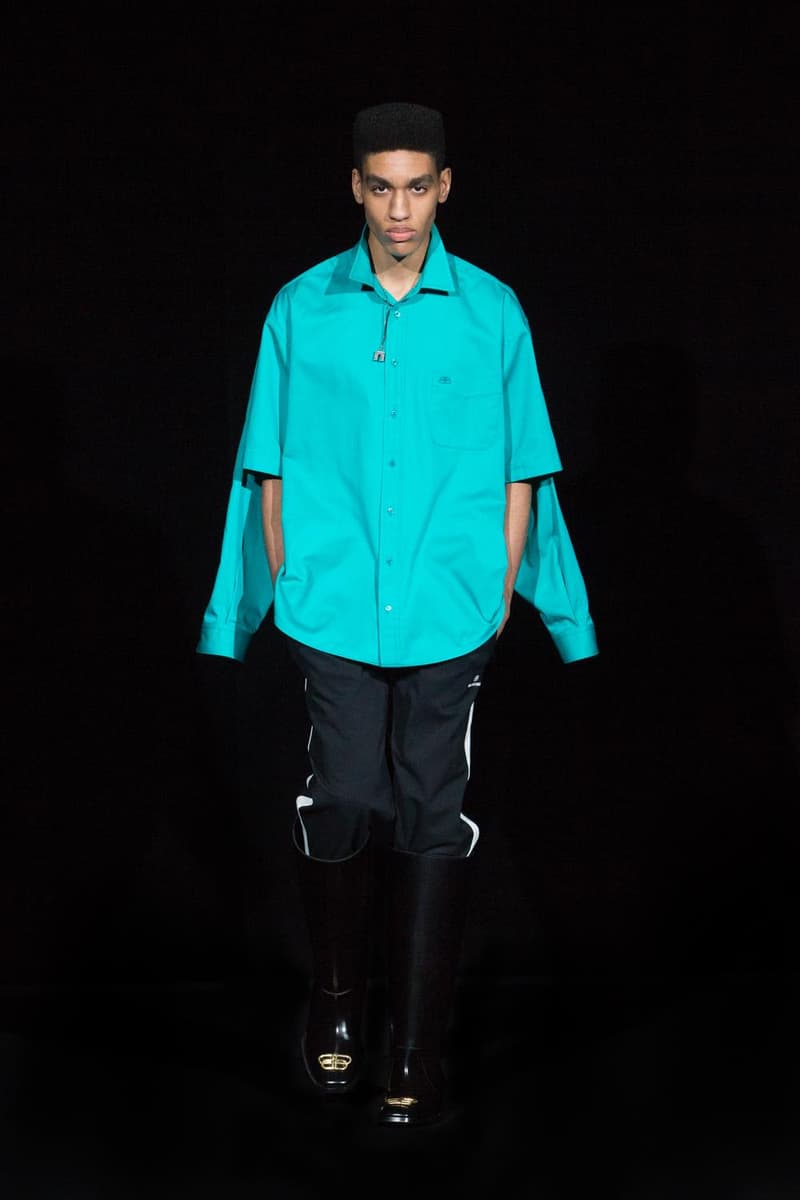 バレンシアガ 冬コレクション パリファッションウィーク balenciaga fall winter 2019 fw19 runway collection show presentation pfw paris fashion week menswear
