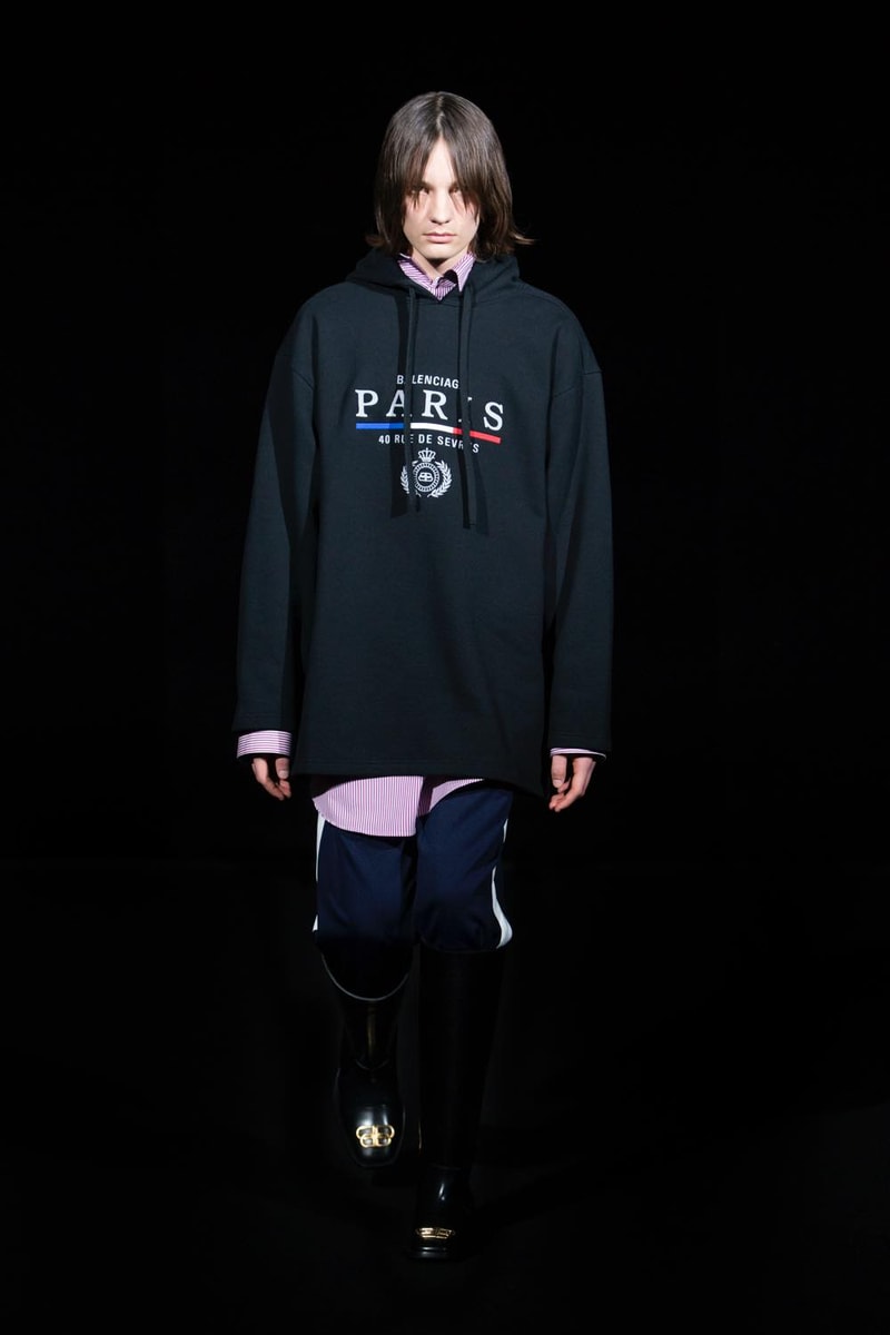 バレンシアガ 冬コレクション 　パリファッションウィーク balenciaga fall winter 2019 fw19 runway collection show presentation pfw paris fashion week menswear