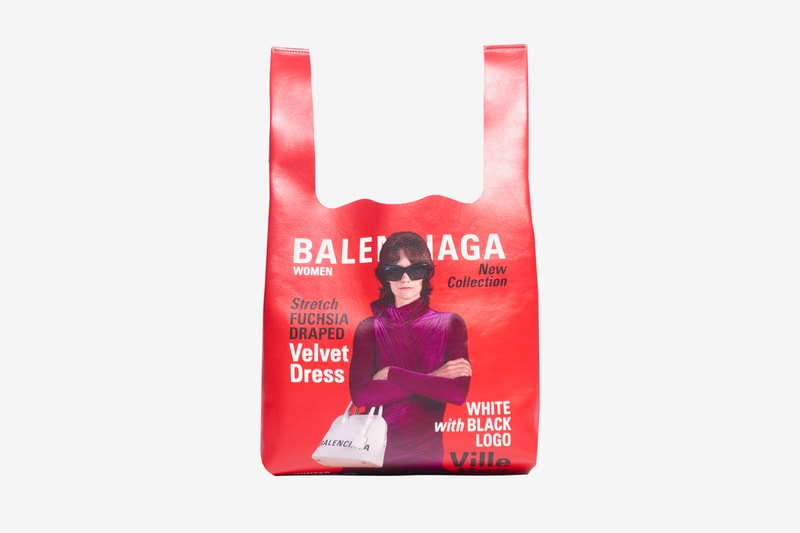 バレンシアガ　ショッピングバッグ　Balenciaga Campaign Super Market Tote Release Info two-toned red blue calfskin leather 5788321CYBN6064 made in Italy 