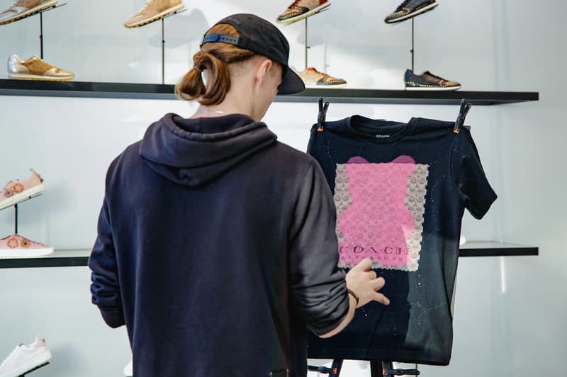 ストリートアーティスト WhIsBe を招聘した COACH によるライブペインティング・イベントに潜入