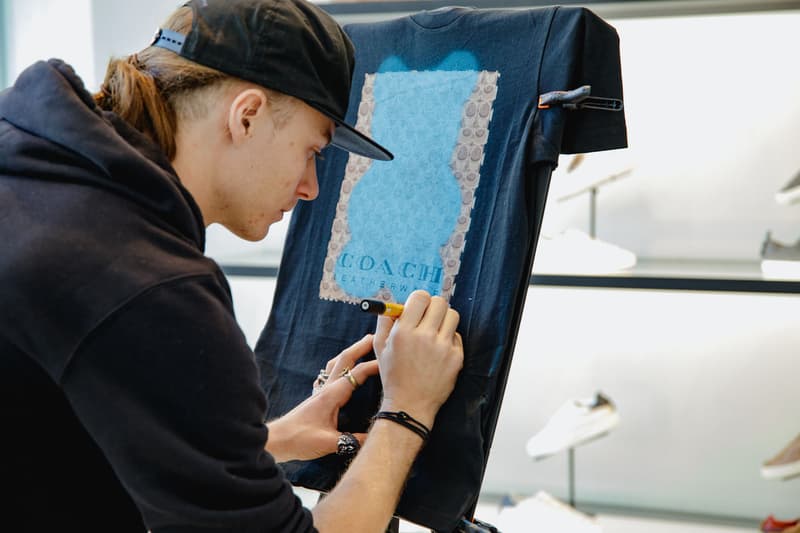 ストリートアーティスト WhIsBe を招聘した COACH によるライブペインティング・イベントに潜入