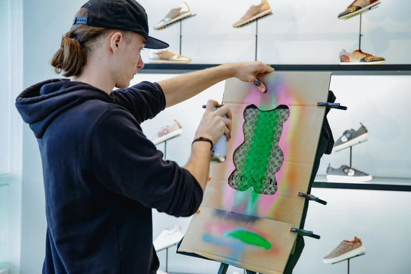 ストリートアーティスト WhIsBe を招聘した COACH によるライブペインティング・イベントに潜入