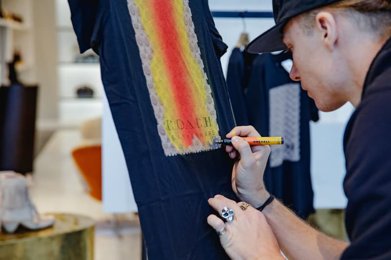 ストリートアーティスト WhIsBe を招聘した COACH によるライブペインティング・イベントに潜入
