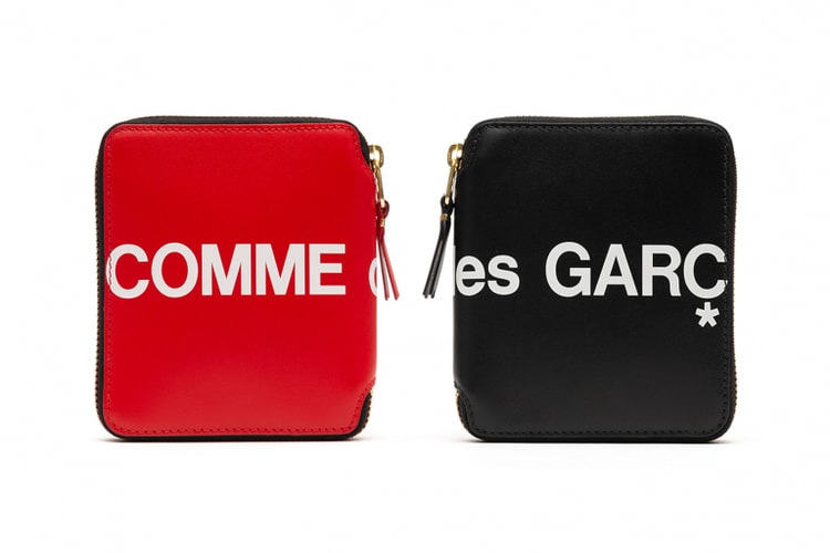 COMME des GARÇONS よりロゴを大胆にあしらった有りそうで無かった新作ウォレットが登場