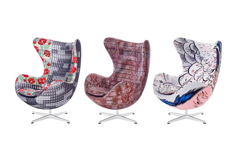 見る角度によって別の椅子に変身する? doublet が Fritz Hansen の名作エッグチェアを大胆にメイクオーバー