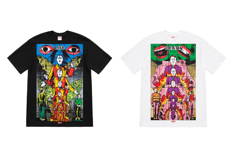 SUPREME シュプリーム 19SS Gilbert & George Death Tee ギルバート 