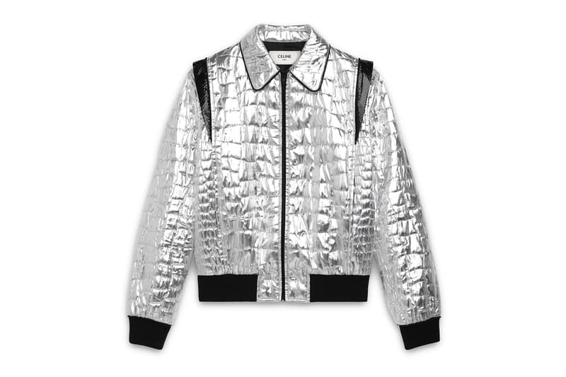 セリーヌ エディ・スリマン Hedi Slimane Debut CELINE Collection Online Release Available Leather Suit Jacket Pants T shirt