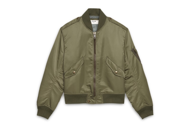 セリーヌ エディ・スリマン Hedi Slimane Debut CELINE Collection Online Release Available Leather Suit Jacket Pants T shirt