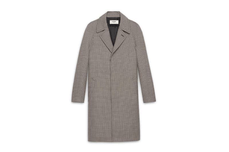 セリーヌ エディ・スリマン Hedi Slimane Debut CELINE Collection Online Release Available Leather Suit Jacket Pants T shirt