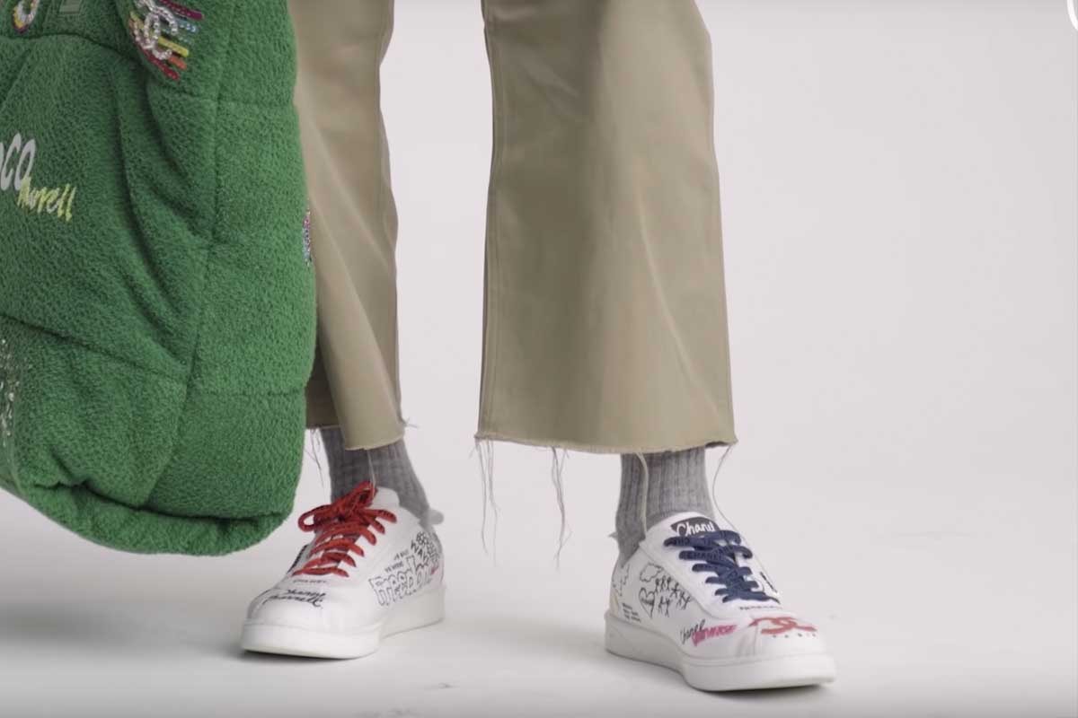 ファレル ウィリアムス　ヒューマン メイド アディダス シャネル Pharrell Teases HUMAN MADE x adidas Sneakers gq france chanel pharrell williams nigo 
