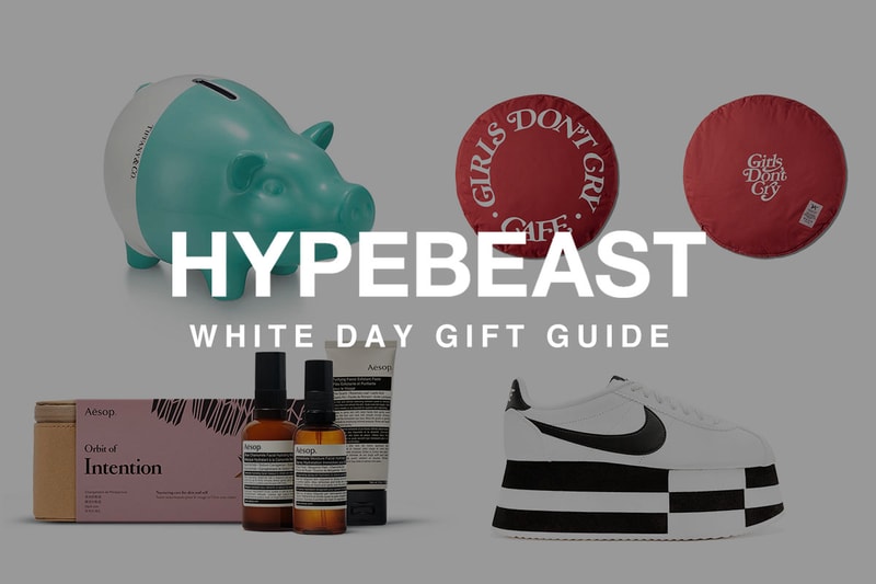 ホワイトデー　ギフト　プレゼント　ハイプビースト　white day hypebeast　NIKE COMME DES GARCONS AESOP KARL LAGERFELD AMBUSH® TIFFANY & CO. CALVIN KLEIN UNDERWEAR VERDY GIRLS DON’T CRY