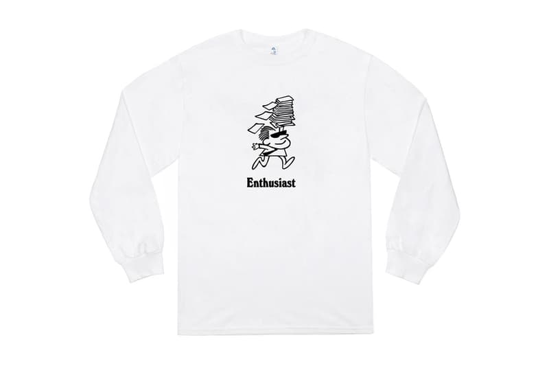 JJJJound JJJJound Enthusiast T-Shirt Release White JJJJ Fun Products