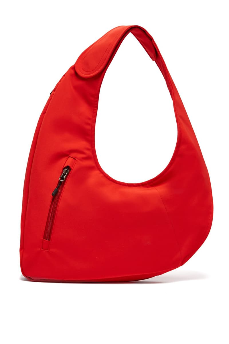 ジュンヤ ワタナベ マン コムデギャルソン ショルダーバッグJUNYA WATANABE Technical harness Crossbody Bag Red Black polyester cotton Velcro shoulder strap matches fashion