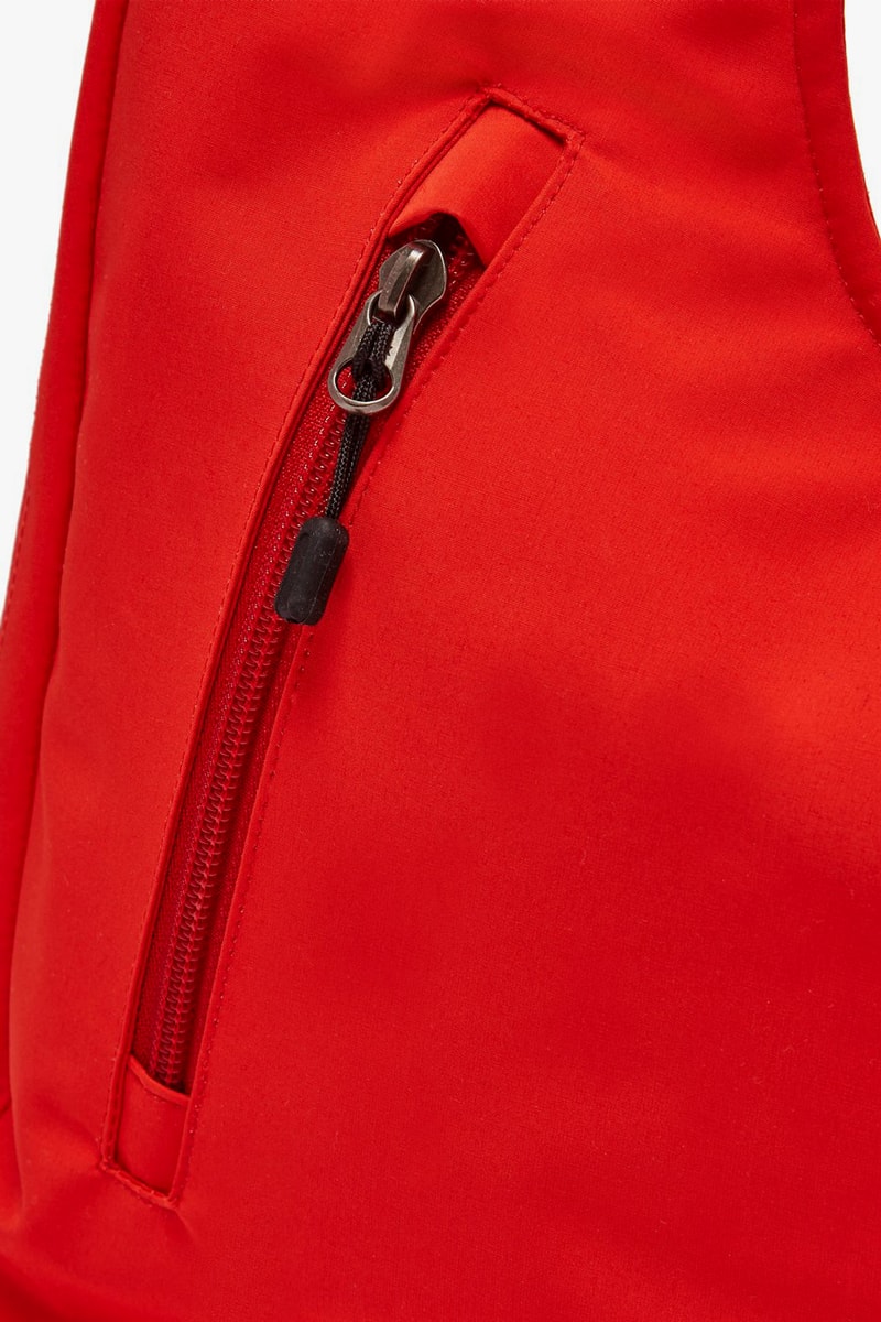 ジュンヤ ワタナベ マン コムデギャルソン  ショルダーバッグJUNYA WATANABE Technical harness Crossbody Bag Red Black polyester cotton Velcro shoulder strap matches fashion