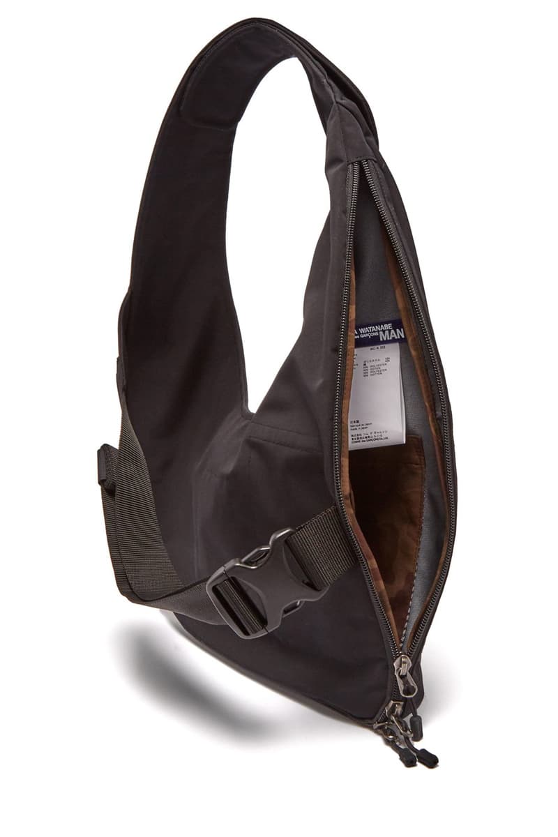 ジュンヤ ワタナベ マン コムデギャルソン ショルダーバッグJUNYA WATANABE Technical harness Crossbody Bag Red Black polyester cotton Velcro shoulder strap matches fashion